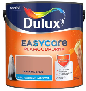 FARBA DULUX EASY CARE- miedziany oranż, 2.5l