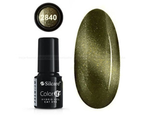 Silcare lakier hybrydowy Color Premium Cat Eye 2840