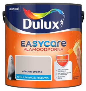 FARBA DULUX EASY CARE- mleczna pralina, 2.5l
