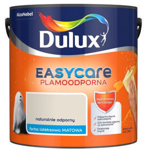 FARBA DULUX EASY CARE- naturalnie odporny, 2.5l.