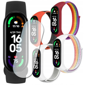 Xiaomi Mi Band 6 Nfc + Kolorowe Paski Zestaw