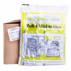 Folia Malarska Standard Plus Blue Dolphin 4m X 5m 20szt/opak