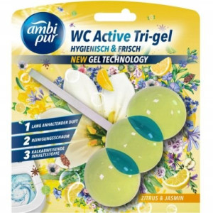 Ambi Pur TRI GEL ACTIVE Kulki WC 45g CITRUS&JASMIN