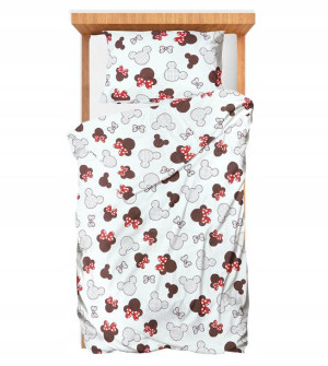 Pościel 120x180 cm + 40x60 BAWEŁNIANA 100% Komplet