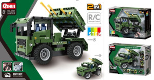Rocket Launcher 2w1 - klocki zdalnie sterowane