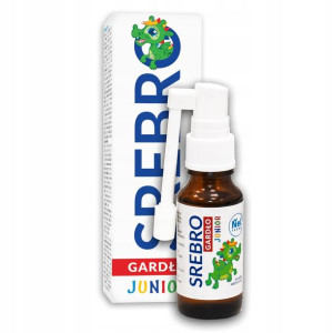 NELFARMA Srebro Gardło Spray 20ml 10ppm srebra
