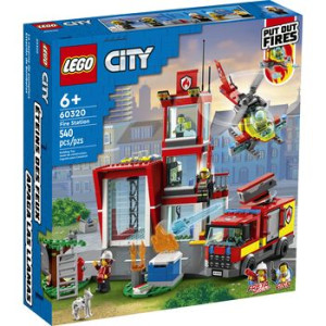 Klocki LEGO City Fire Remiza strażacka (60320)