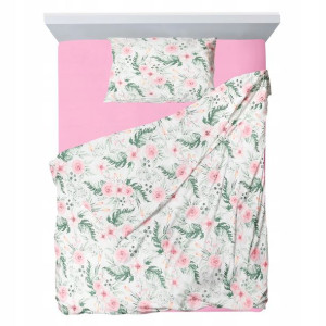 Pościel 140x200 cm + 70x80 BAWEŁNIANA 100% Komplet