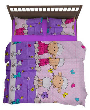 Pościel 160x200 + 2x 40x40 BAWEŁNIANA 100% Komplet