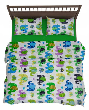Pościel 160x200 + 2x 70x80 BAWEŁNIANA 100% Komplet