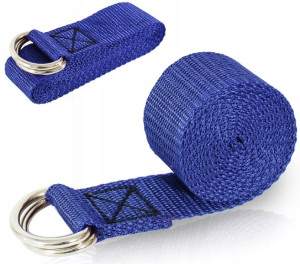 Pasek Do Jogi Ćwiczeń Yoga Strap Mocny Szeroki Pas
