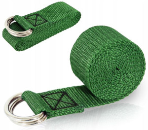 Pasek Do Jogi Ćwiczeń Yoga Strap Mocny Szeroki Pas