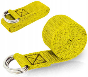 Pasek Do Jogi Ćwiczeń Yoga Strap Mocny Szeroki Pas