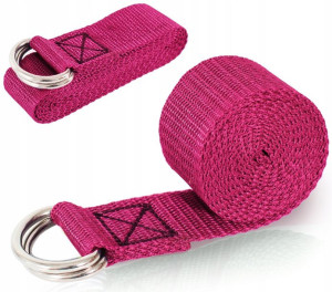 Pasek Do Jogi Ćwiczeń Yoga Strap Mocny Szeroki Pas