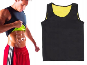 Koszulka Neoprenowa Fitness Damska Odchudzająca
