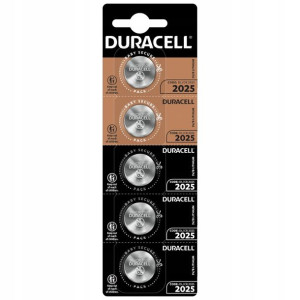5x Bateria Litowa Duracell DL/CR2025 3V