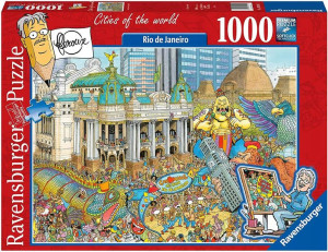 Puzzle 1000 Ravensburger Rio De Janeiro Carnaval