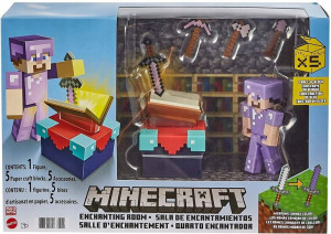 Minecraft Magiczny Pokój + Figurka Steve Gyb62