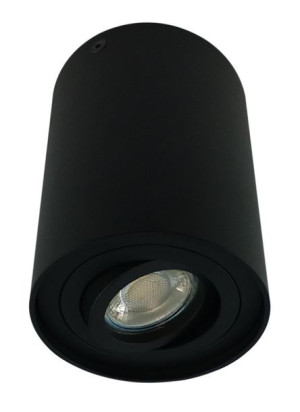 Oprawa natynkowa halogenowa tuba LED czarna