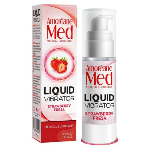 Liquid Vibrator Strawberry 30ml lubrykant truskawkowy
