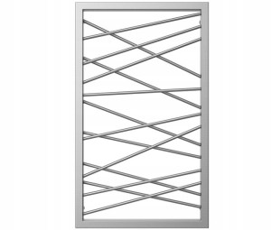 Grzejnik Łazienkowy Styp 90/53 Srebrny 439w