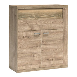 Komoda N-6 NATURAL dąb RIBBECK