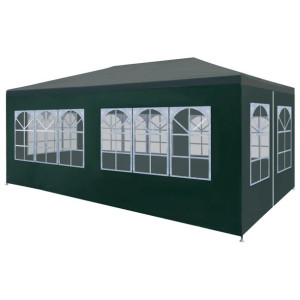 Namiot imprezowy, 3 x 6 m, zielony