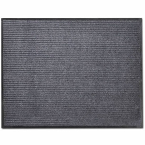Wycieraczka przed drzwi, PCV, 90 x 150 cm, szara