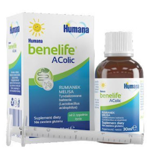 Humana Benelife AColic Krople Na Kolki 30ml