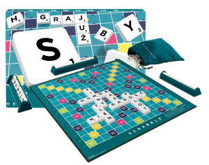 Mattel Scrabble Original Oryginalna Gra Y9616