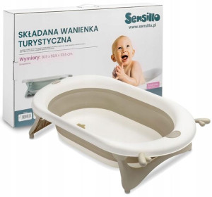 Sensillo Składana Wanienka Turystyczna Lekka Wanna