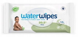 WaterWipes Chusteczki Nasączone Wodą 99,9%