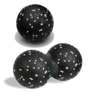 Roller do masażu Duoball podwójna piłka + kulka
