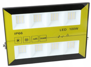 Halogen Lampa Naświetlacz Led 100w Zimna 3014