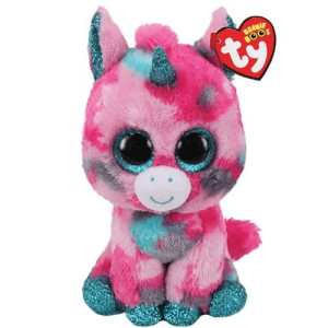 TY BEANIE BOOS różowo-niebieski jednorożec