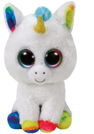 TY BEANIE BOOS biały jednorożec Pixy 15cm