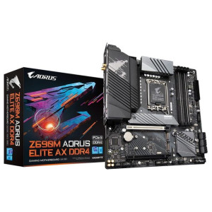 Płyta główna Z690M AORUS ELITE AX DDR4 s1700 4DDR4 DP/HDMI M.2 mATX