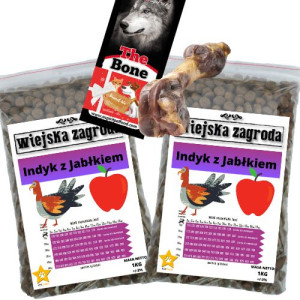 Wiejska Zagroda Indyk Z Jabłkiem 2kg + Gr