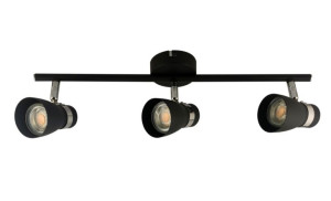 Lampa halogenowa kinkiet LED czarny