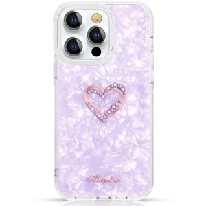 Kingxbar Epoxy Series etui z Kryształami Swarovskiego iPhone 13 Pro Max fio