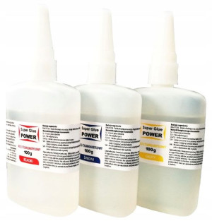 Super Glue Cyjanoakryl Klej 300g Rzadki Śred Gęsty