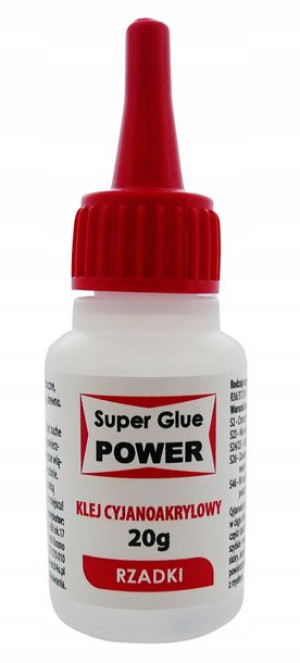 DUŻY Super Glue KLEJ CA Cyjanoakrylowy RZADKI 20g