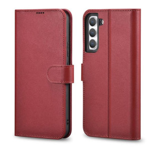 iCarer Haitang Leather Wallet Case skórzane etui do Samsung Galaxy S22 port
