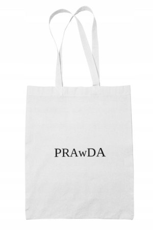 Eco Torba Torebka Shoperka bawełniana PRAwDa