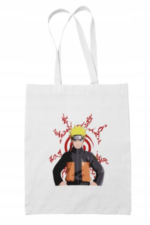Torba Anime Naruto Manga Prezent Fana Gadżet Biała