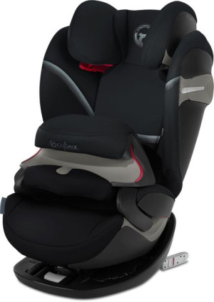Cybex Pallas S-fix - fotelik samochodowy 9-36 kg | Deep Black