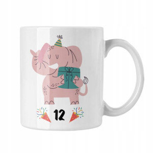 Kubek Prezent Urodziny 1-99 Personalizacja Wiek