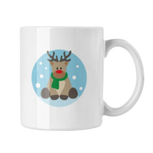 Kubek Świąteczny Merry Christmas Renifer