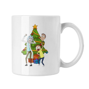 Kubek Świąteczny Rick and Morty