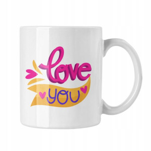 Love Kubek, Kubek z Serdcem, Kubek Love, Kocham